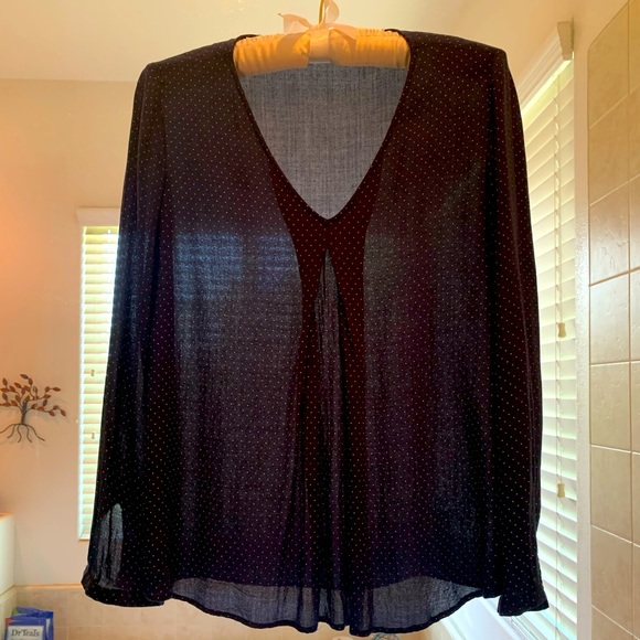 Esprit dark blue blouse - Picture 1 of 6